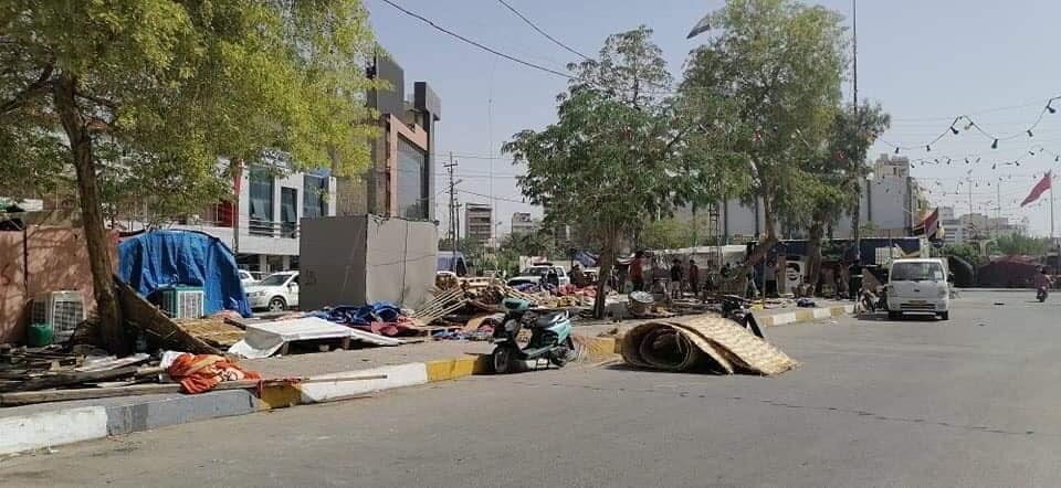 بالفيديو.. طلبة الجامعات ينهون اعتصامهم في كربلاء