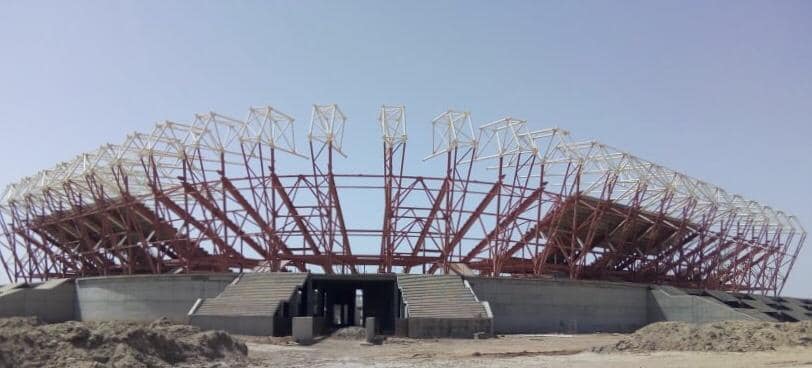 شركة فرنسية تستأنف العمل بملعب جديد في العراق رغم الازمة المالية