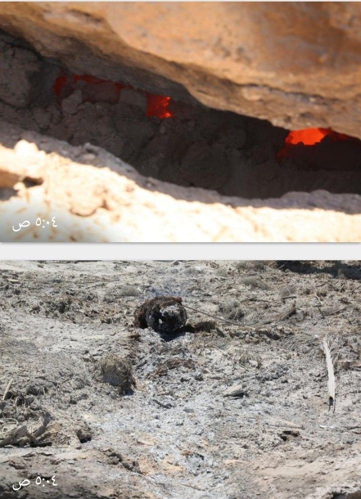 فريق دراسة التشققات الأرضية في النجف يكشف نتائج زيارته لموقع الظاهرة (صور)