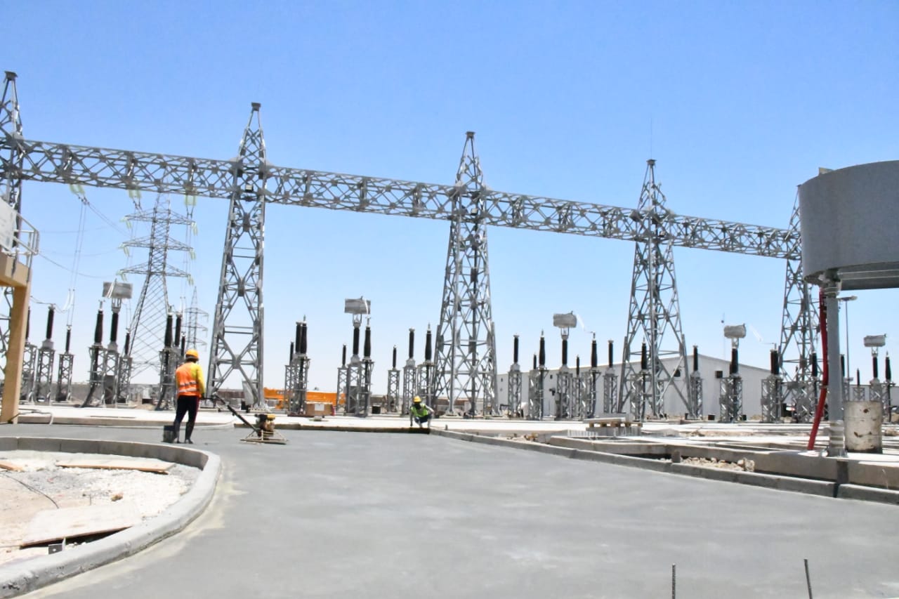 بالصور.. انجاز 96% من محطة ميسان الكهربائية الجديدة