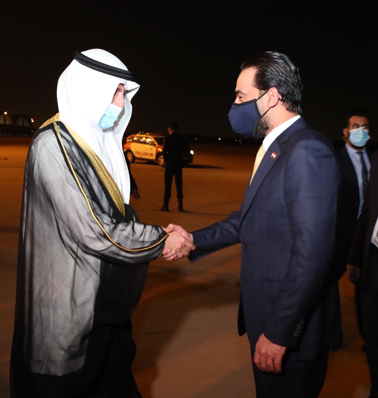 الحلبوسي يصل الى الكويت في زيارة رسمية