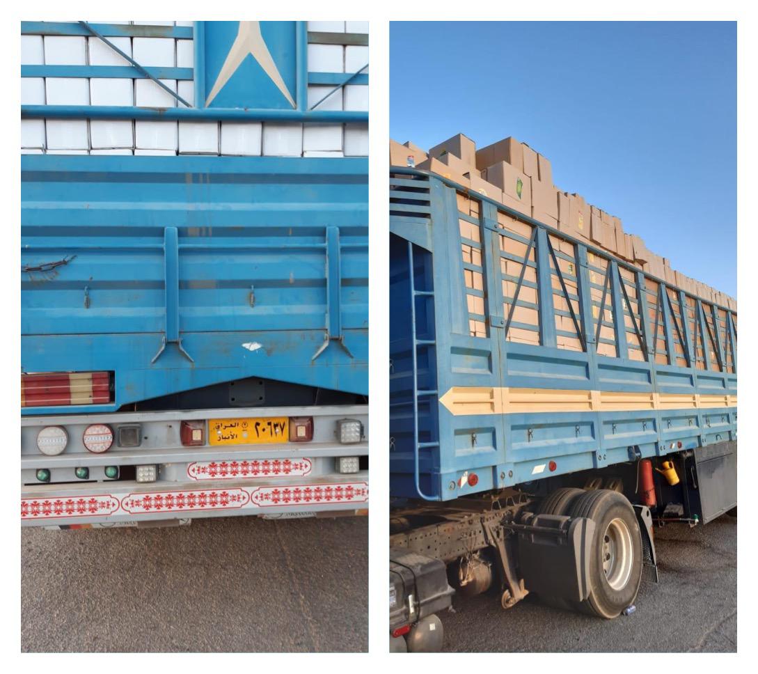 بالتعاون مع جهاز المخابرات .. الجمارك تعيد "منظفات" الى الاردن