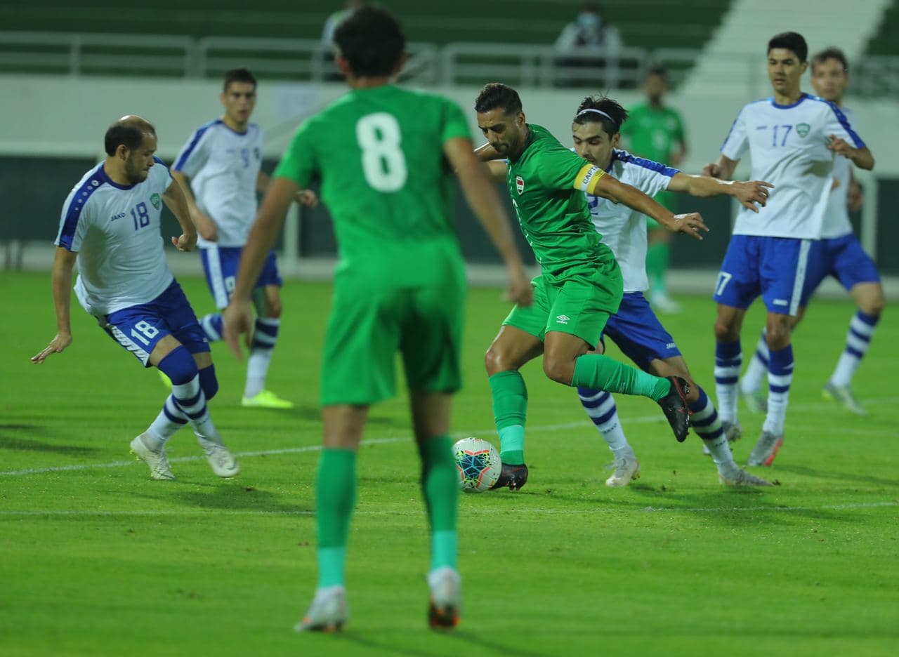بالصور.. العراق يتغلب على اوزبكستان في مباراة ودية