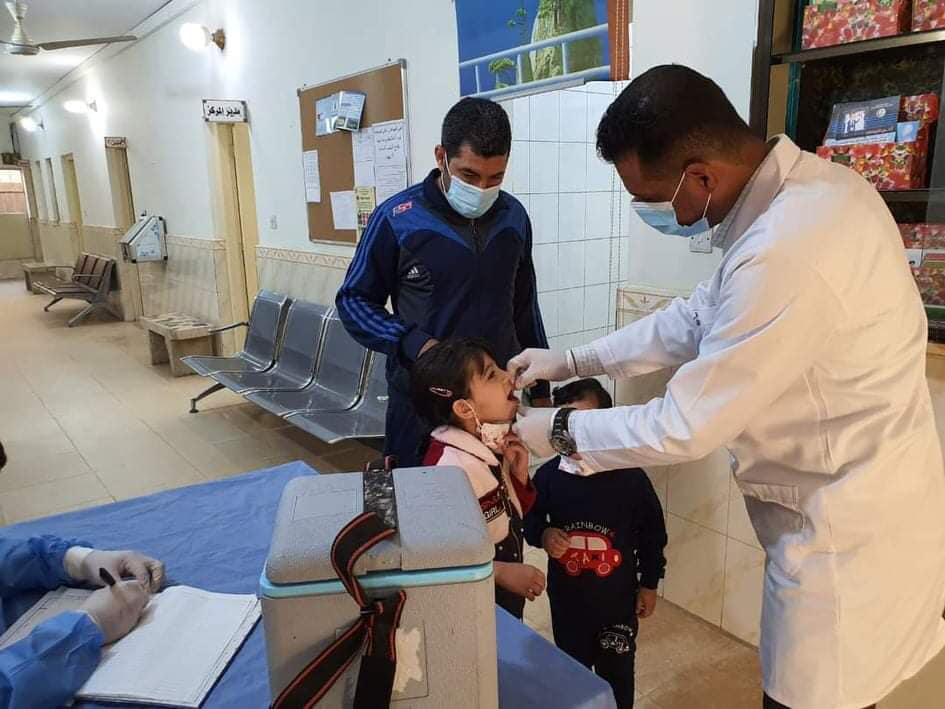 انخفاض اصابات كورونا في العراق