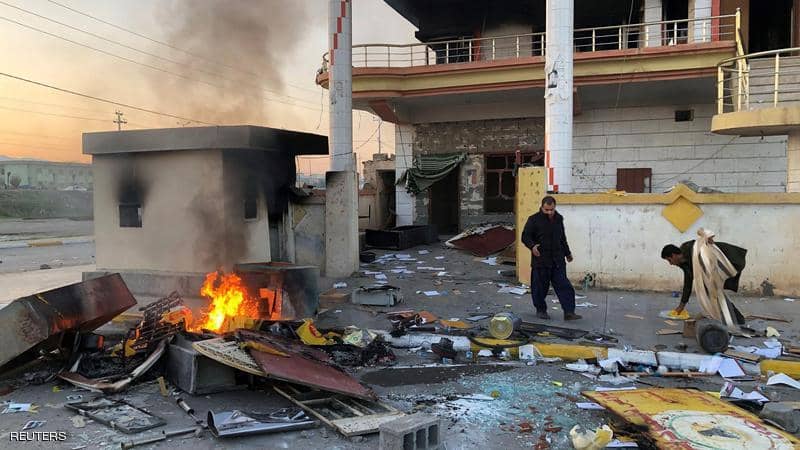 ارتفاع ضحايا احتجاجات كردستان العراق.. وفرض حظر للتجول