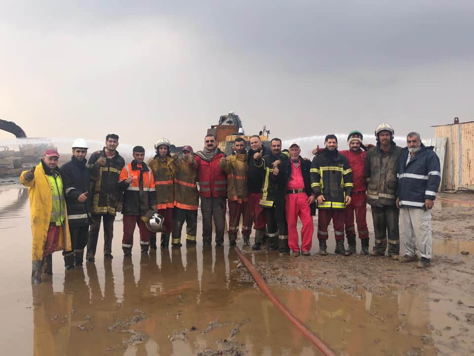 النفط تعلن إخماد الحرائق في بئرين بكركوك