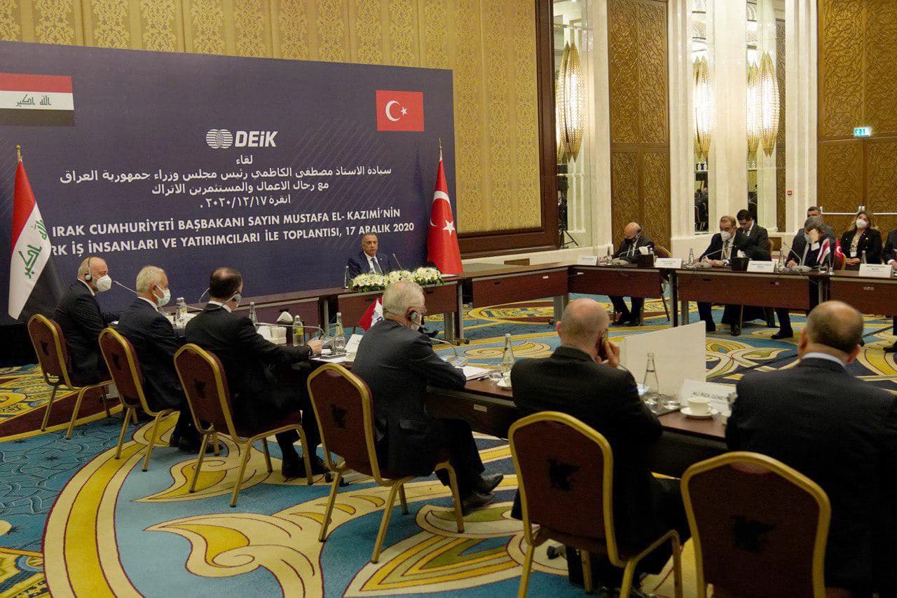 الكاظمي لمستثمرين أتراك: العراق مقبل بقوة على جذب الاستثمارات والخبرات التركية