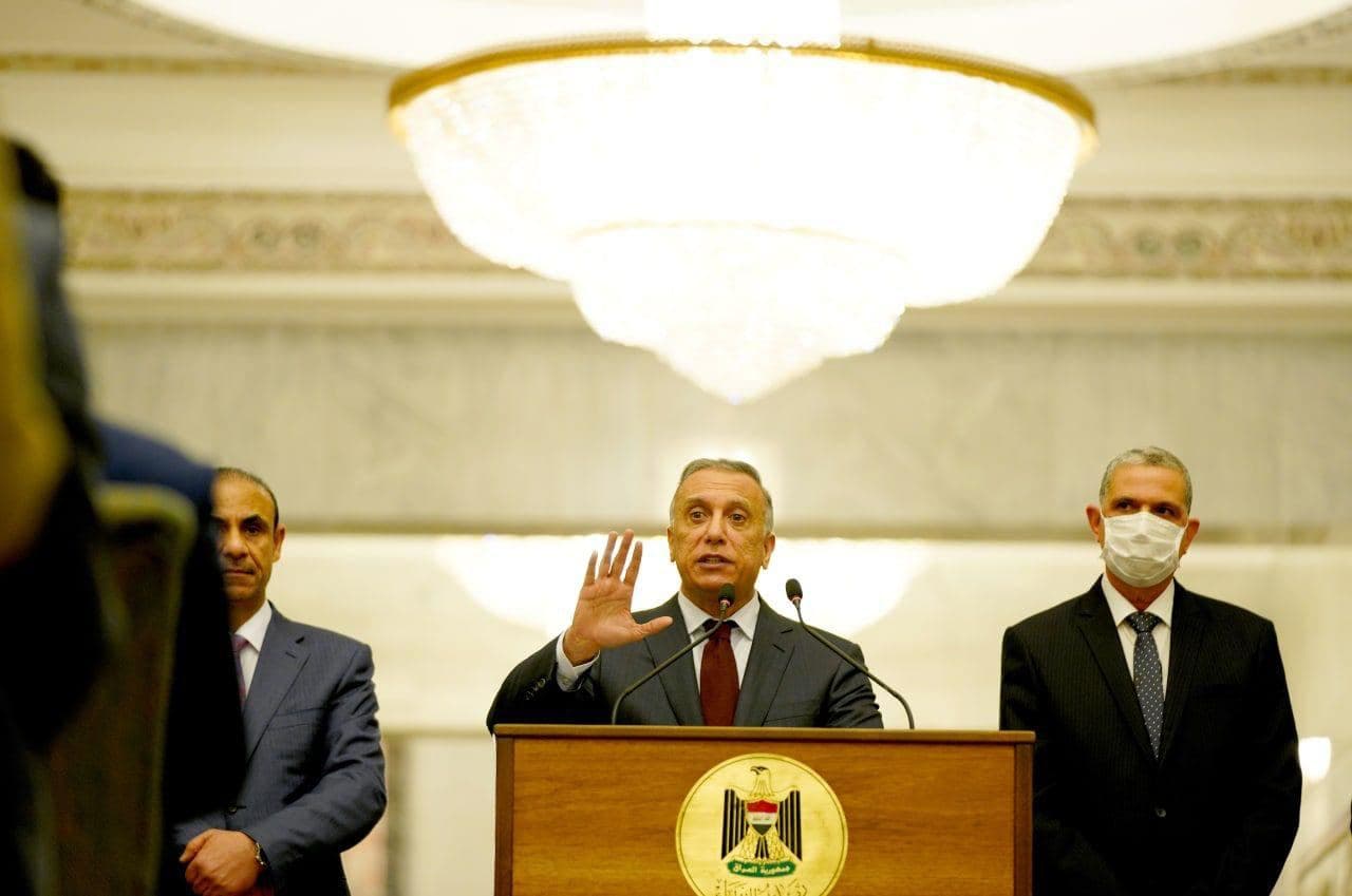 الكاظمي: الموازنة لن تمس رواتب الموظفين وقصف الخضراء عمل إرهابي (فيديو)