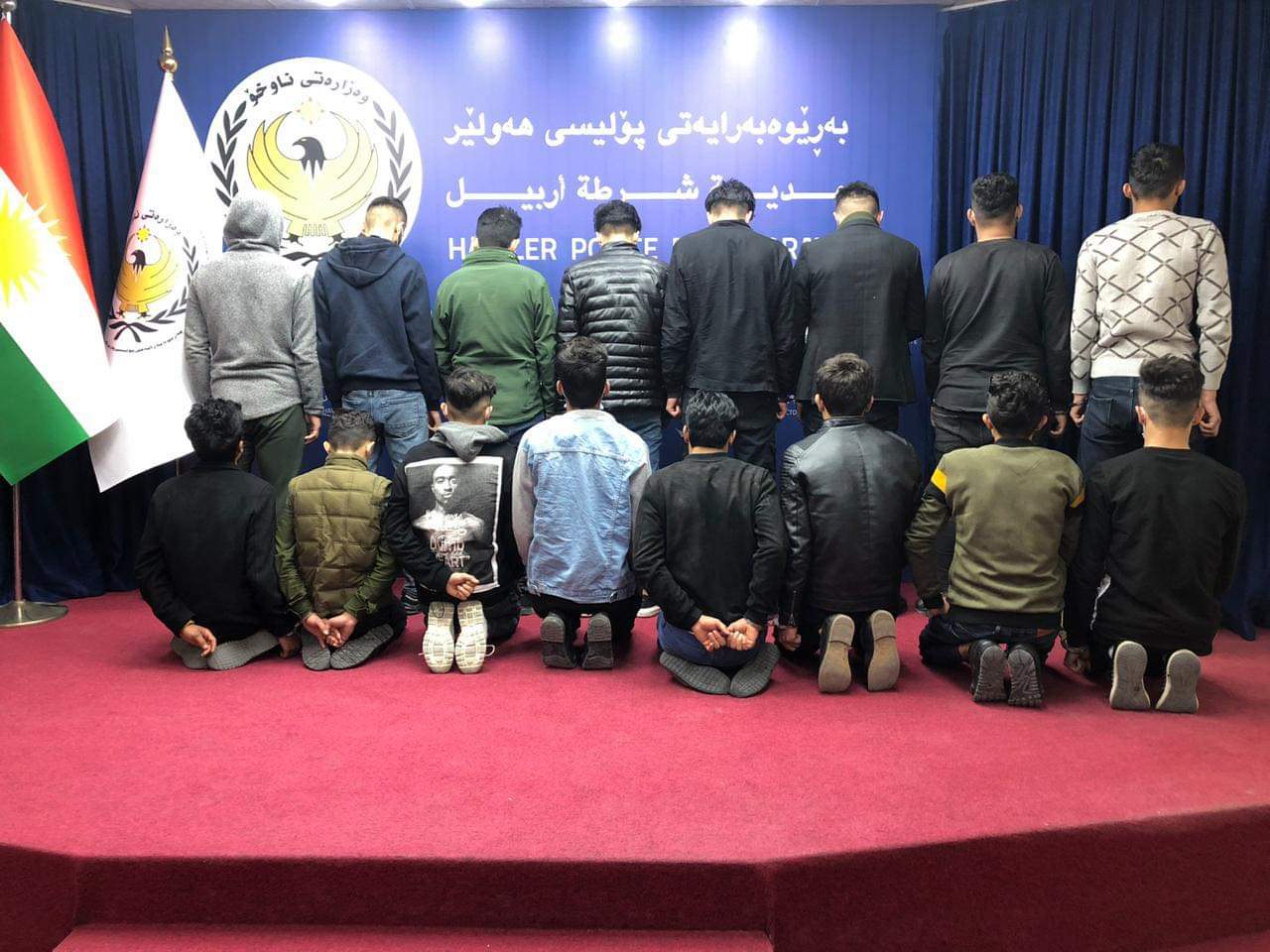 توضيح من مديرية شرطة اربيل بشأن ما حصل في ليلة رأس السنة