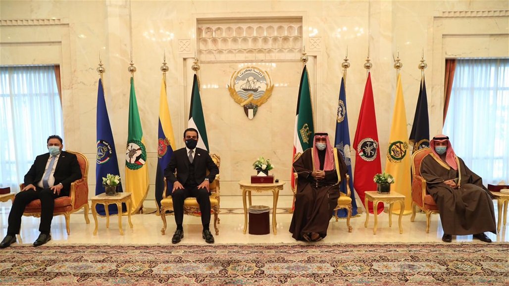 الحلبوسي وأمير الكويت يؤكدان ضرورة تفعيل مشاريع الإعمار ومخرجات مؤتمر المانحين