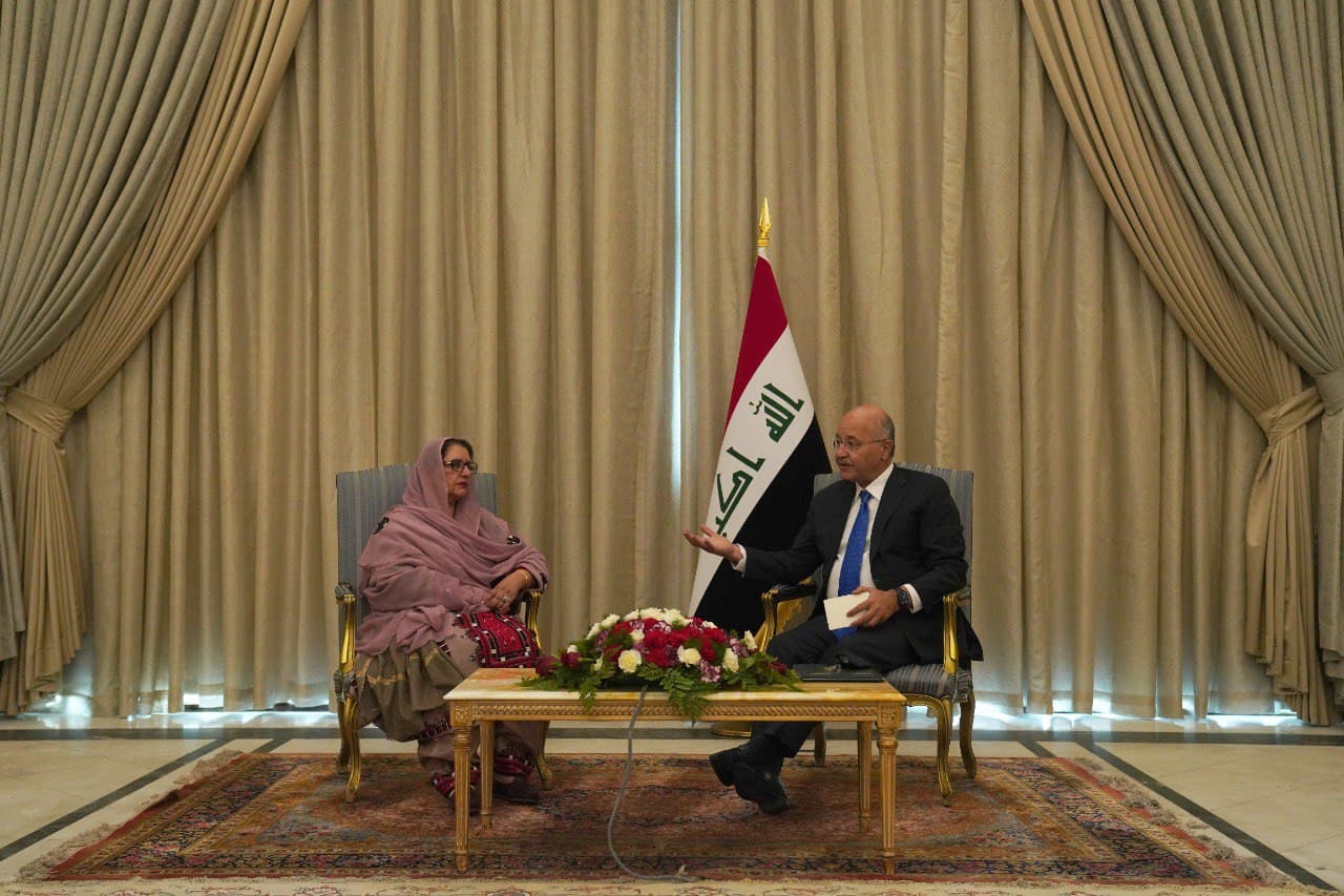 رئيس الجمهورية يبحث مع وزيرة الإنتاج الحربي الباكستانية التعاون في "المجال الدفاعي"