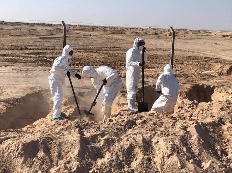 الطب العدلي تدفن 50 جثة مجهولة الهوية في النجف خلال كانون الثاني