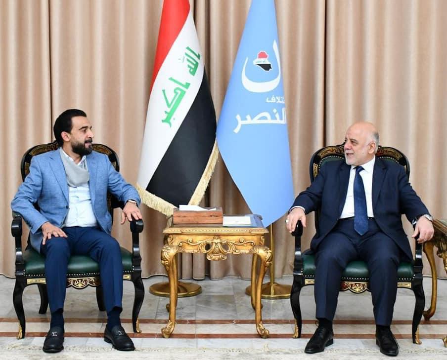 الحلبوسي والعبادي يبحثان موازنة 2021 والانتخابات المبكرة