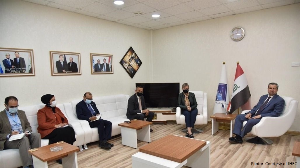 الامم المتحدة تبحث مع مفوضية الانتخابات تأمين تسجيل الناخبين