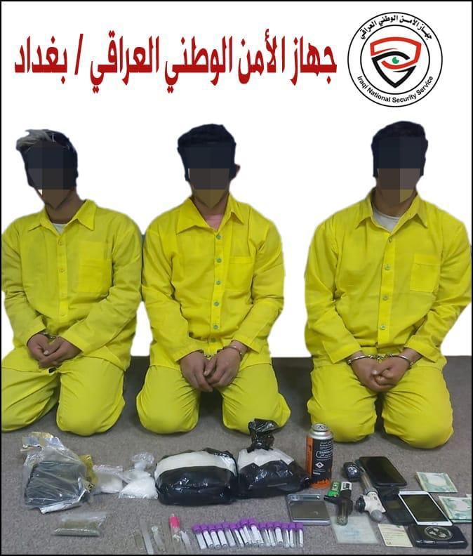 تفكيك شبكة لتجارة المخدرات في بغداد