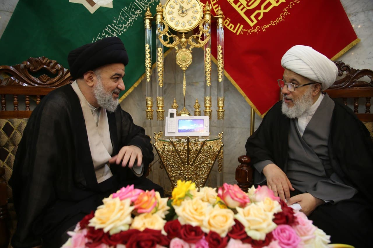 من اعطى مسؤولية المتوليين الشرعيين للشيخ الكربلائي والسيد الصافي في ادارة العتبتين بكربلاء ؟