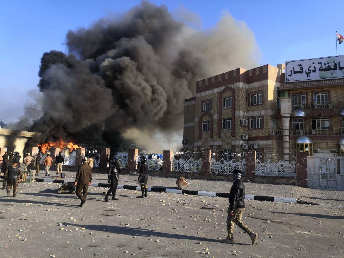 حقوق الإنسان تحذر من استمرار حالة الانفلات الامني في ذي قار