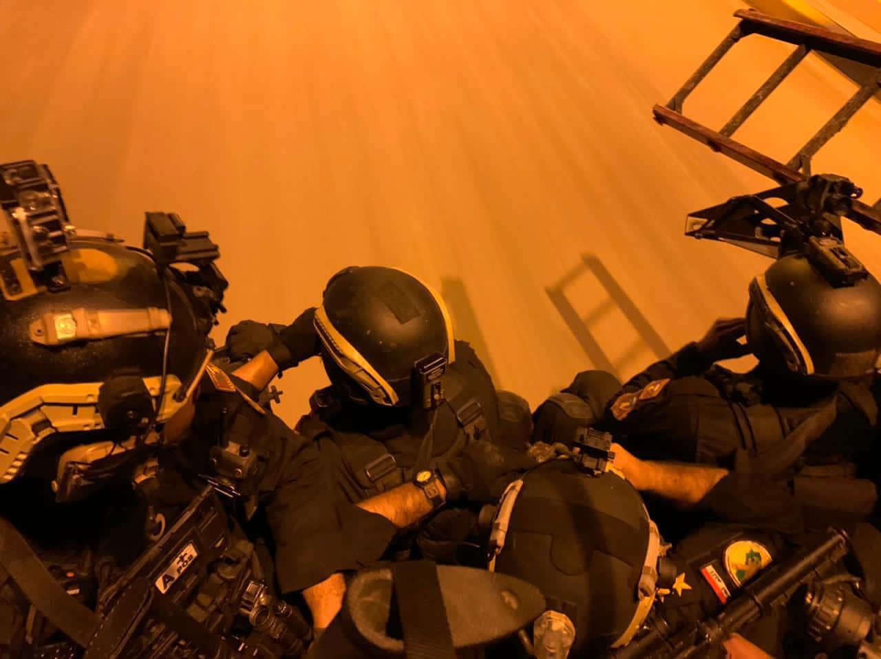 اعتقال خمسة ارهابيين في بغداد والانبار (صور)