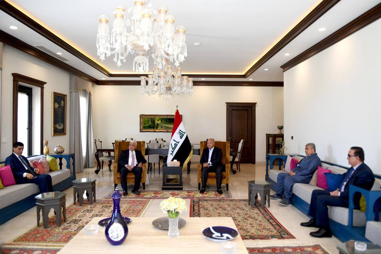 صالح والفياض يؤكدان ضرورة تعزيز سلطة الدولة وسيادتها