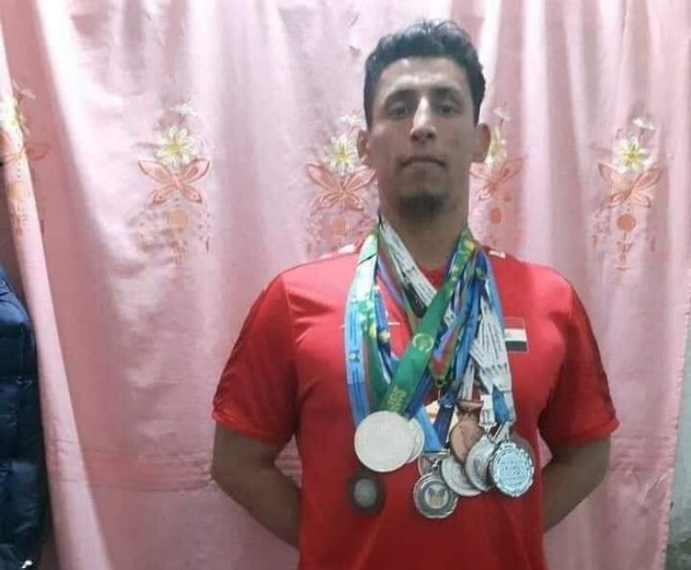 كربلاء تودع لاعب المنتخب الوطني للجودو والمصارعة البهلوانية