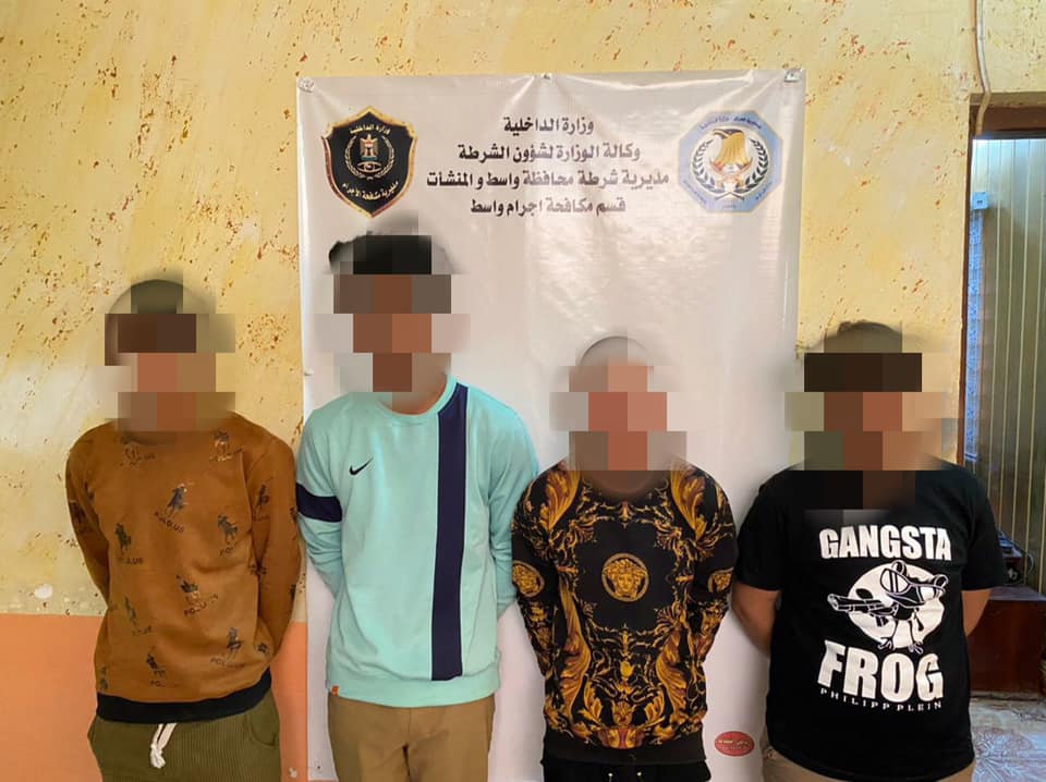 القبض على عدد من المتهمين بقضايا متنوعة في واسط