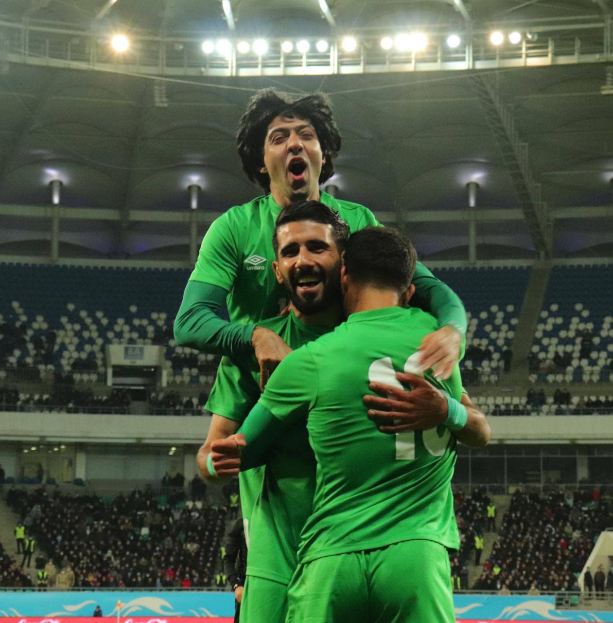 بالصور.. العراق يتغلب على اوزبكستان في مباراة ودية