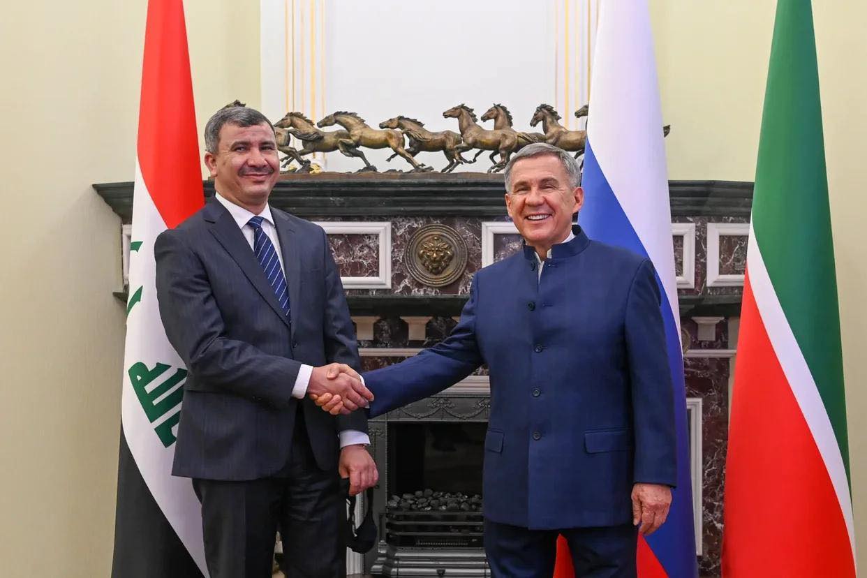 العراق وتتارستان يبحثان التعاون في مجالات النفط والطاقة