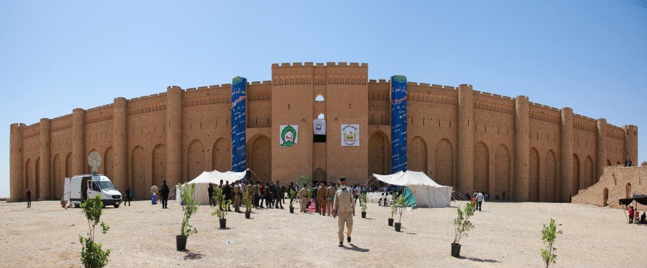 تقرير مصور عن مهرجان تراثي في حصن الاخيضر بكربلاء