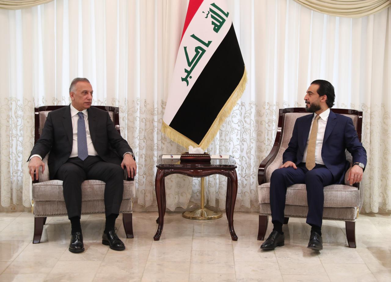 الكاظمي والحلبوسي يناقشان جرائم اغتيال الناشطين