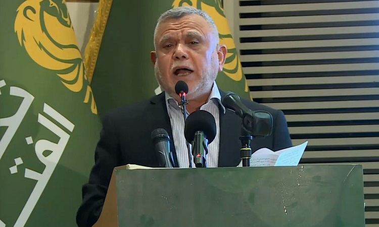 العامري يدعو لقيادة عراقية تتكفل بـ"تحرير فلسطين" ويطالب الحكومة بالتبرع