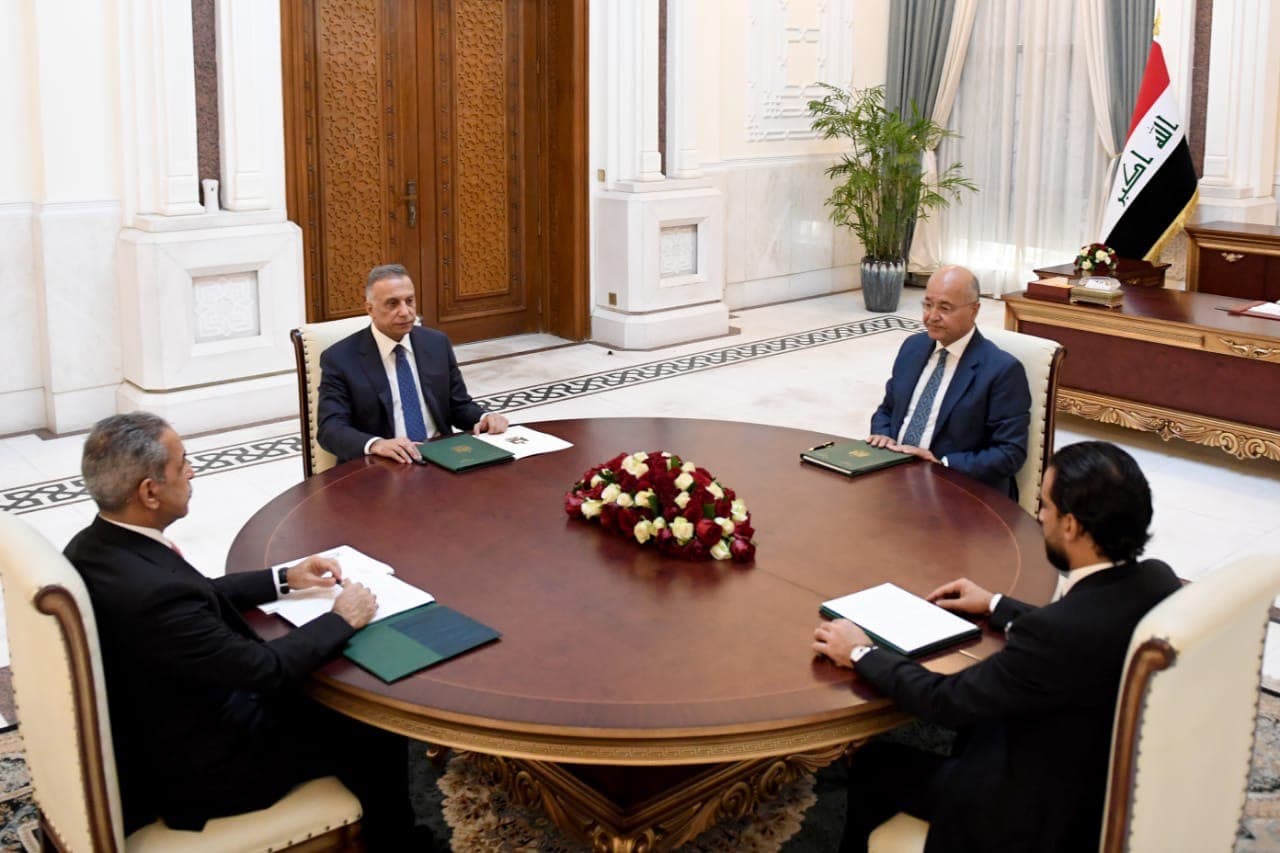 رئاسات العراق تؤكد على إجراء الانتخابات في موعدها المحدد