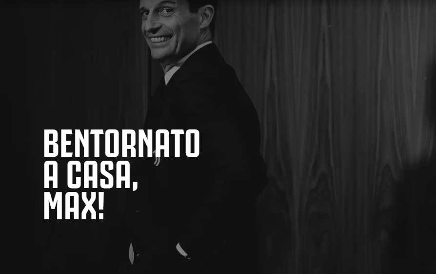 مجدداً.. أليغري مدربا جديدا ليوفنتوس