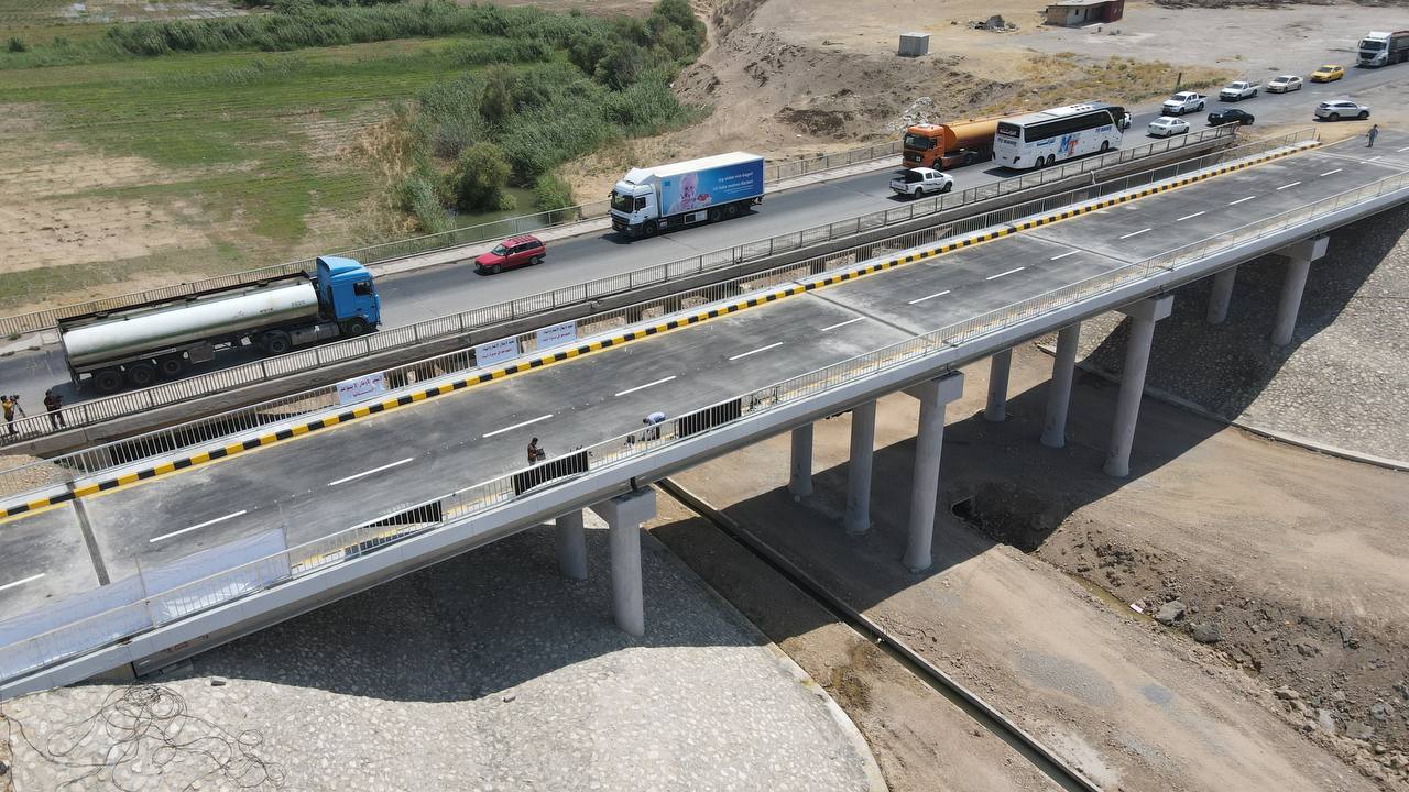 وزيرة الاعمار: افتتاح جسر البقاق (العميري) في محافظة نينوى