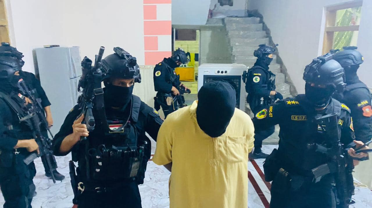 نينوى.. الإطاحة بسبعة ارهابيين شغلوا عدة مناصب في تنظيم داعش