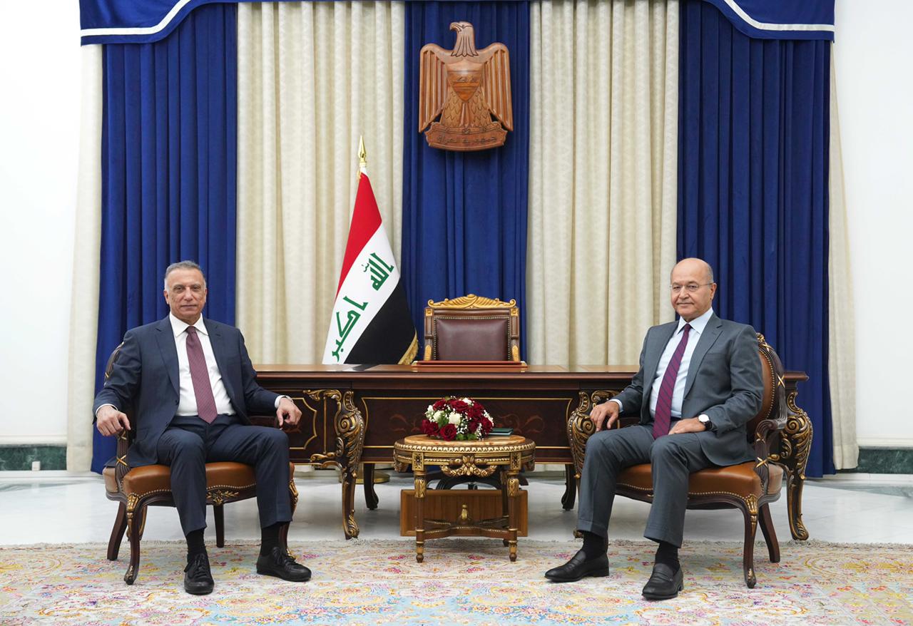 الكاظمي يطلع صالح على نتائج زيارة واشنطن ومخرجات الحوار الاستراتيجي
