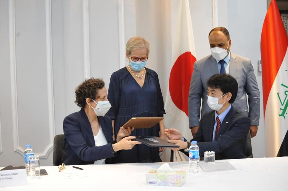 اليابان تدعم الانتخابات العراقية بمليوني دولار (صور)