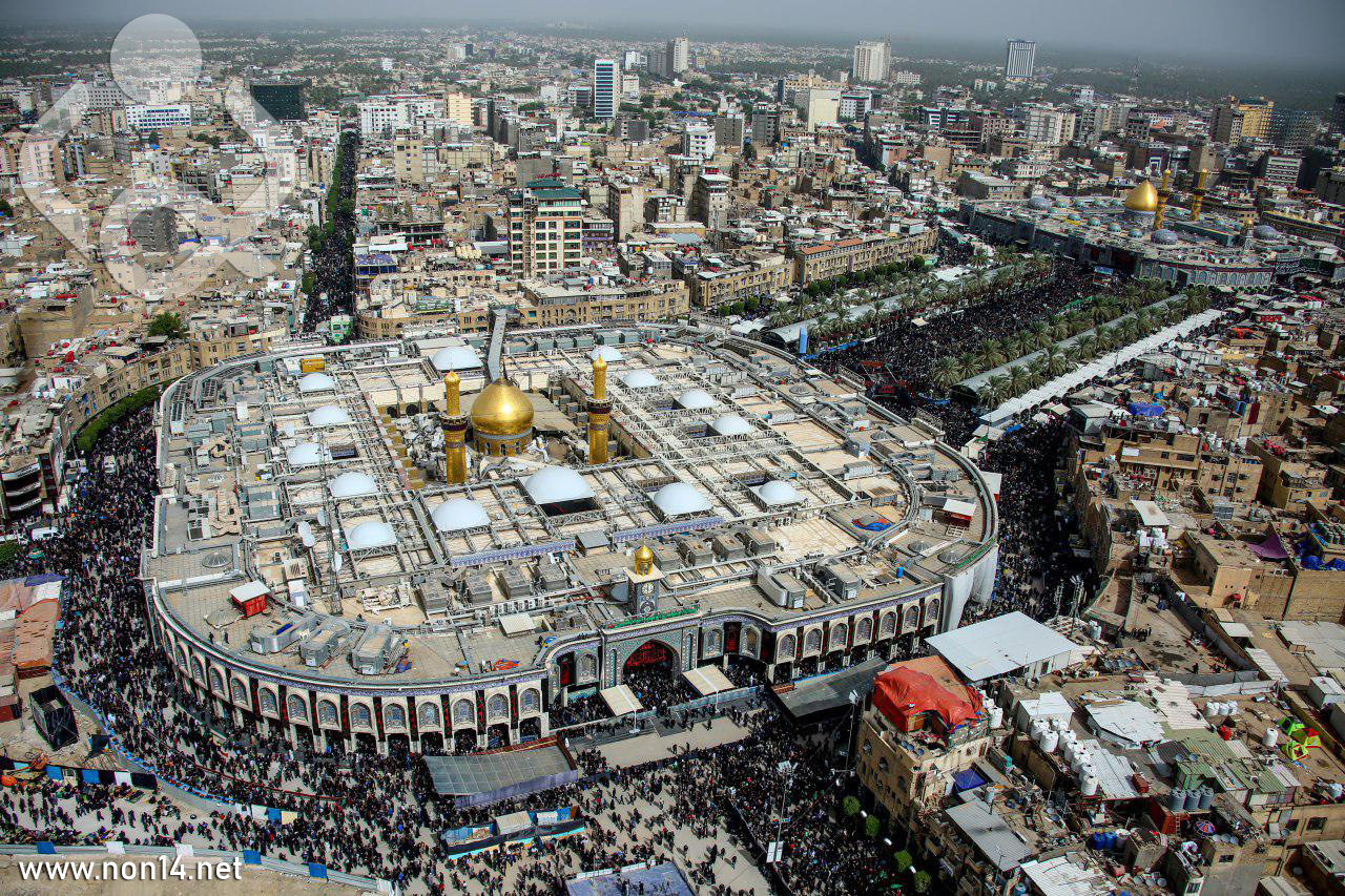 بتصاميم حديثة.. الانتهاء من توسعة احد ابواب مرقد الامام الحسين عليه السلام (فيديو)