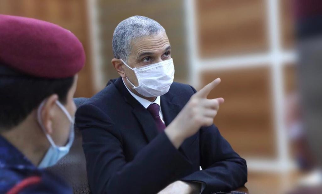 الغانمي على رأس وفد أمني يصل إلى مصر