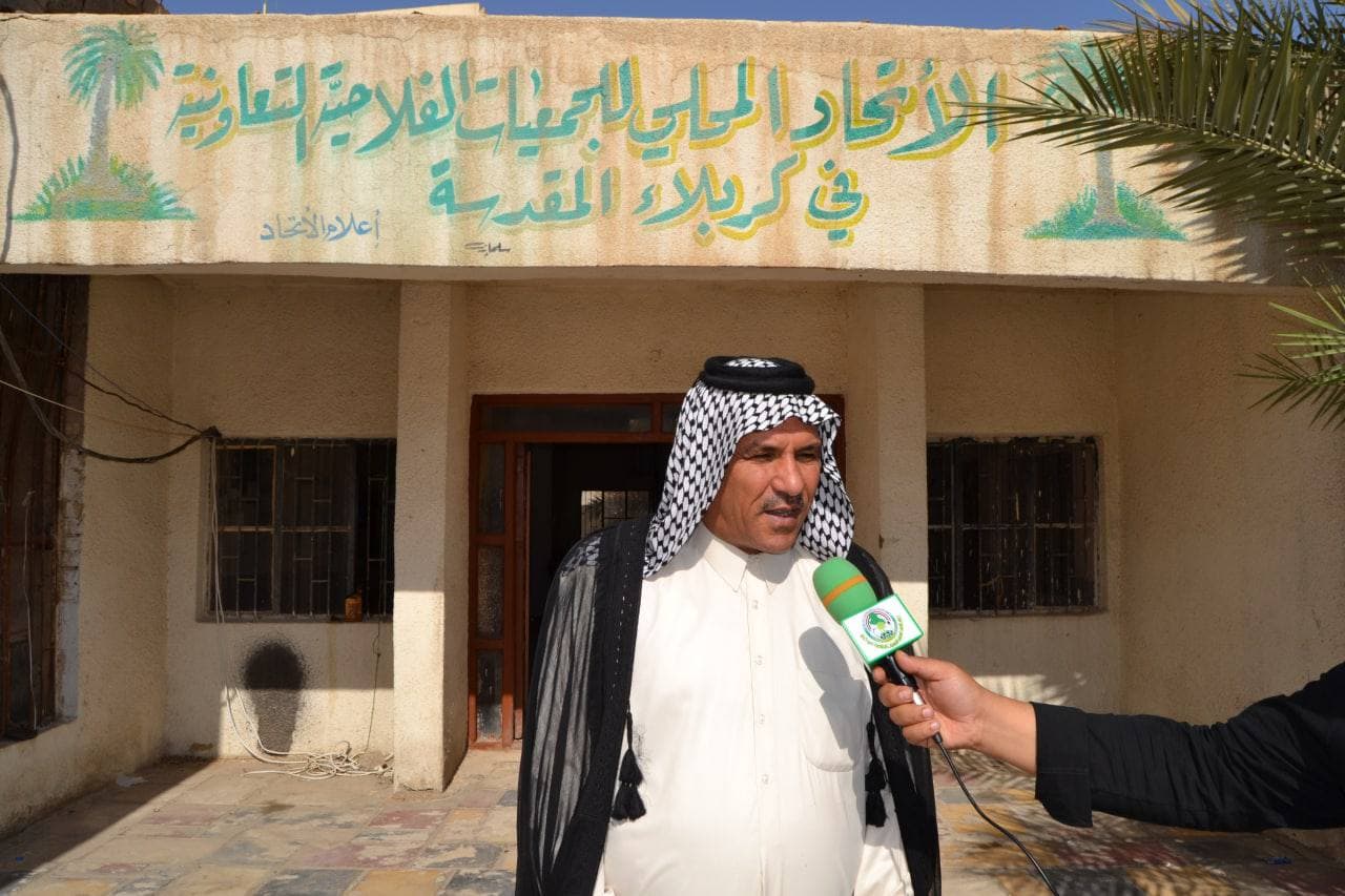 الجمعيات الفلاحية في كربلاء تدعو الفلاحين والمزارعين لاستلام الأسمدة الكيمياوية من الشعب الزراعية