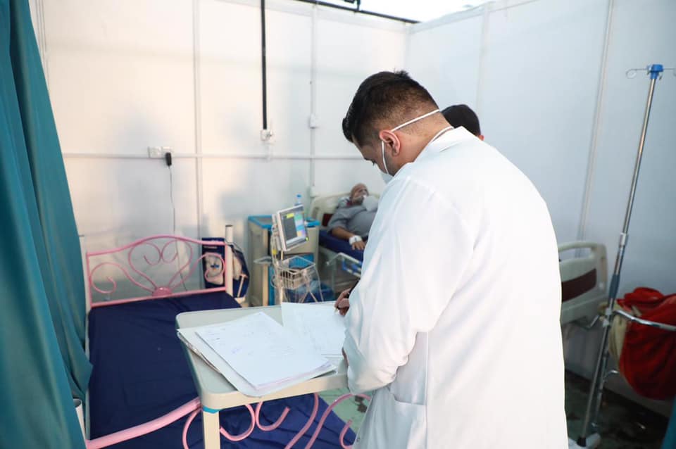 انخفاض مستوى اصابات كورونا في العراق.. الصحة تعلن وفاة 71 مصاب