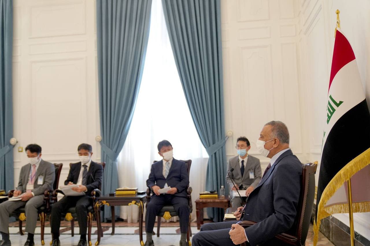 الكاظمي: الساحة العراقية مفتوحة أمام الاستثمارات اليابانية