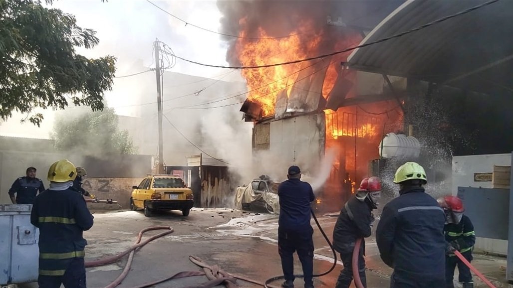 كاد يتسبب بكارثة.. الدفاع المدني تصدر بيانا بشأن حريق مستشفى "التاج" في الكرادة