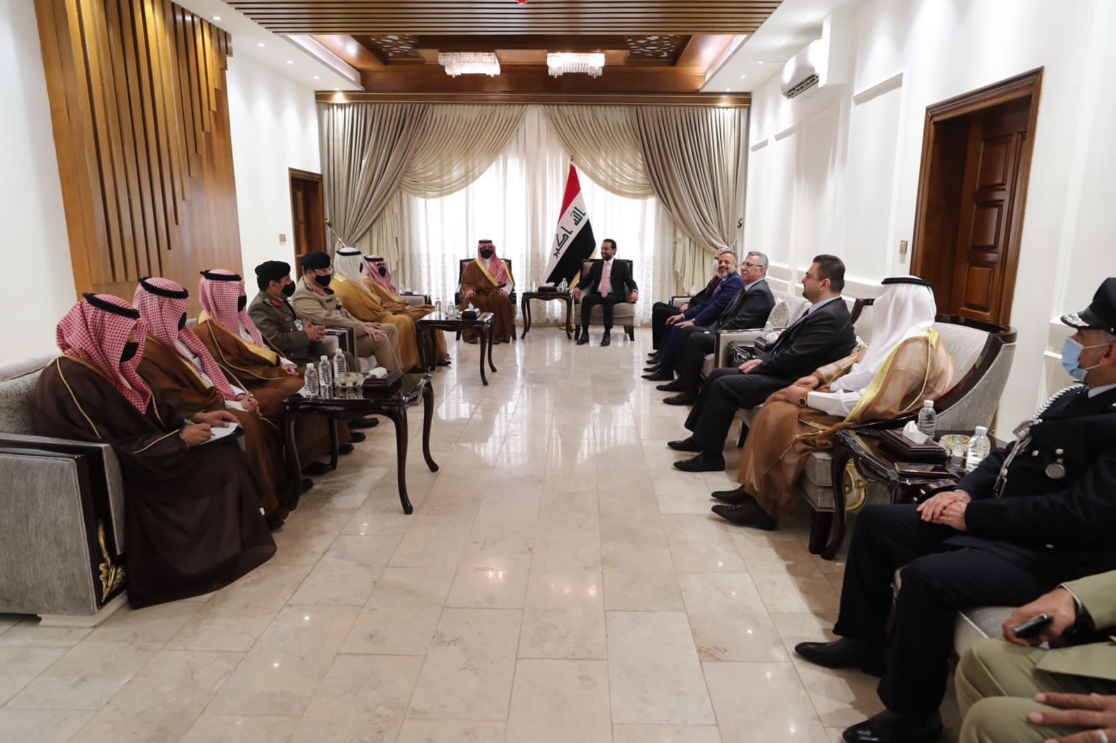 تفاصيل لقاء الحلبوسي ووزير الداخلية السعودي