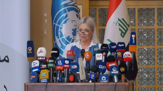 ممثلة الامم المتحدة في العراق تعلن عن اتخاذ اجراءات تضمن عدم تزوير الانتخابات (فيديو)