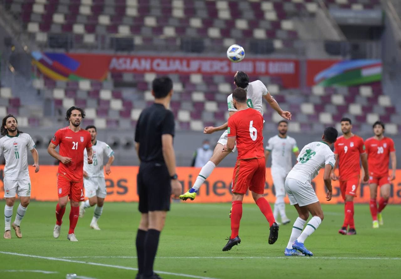 بالثلاث.. العراق يخسر امام ايران في التصفيات المؤهلة لمونديال قطر
