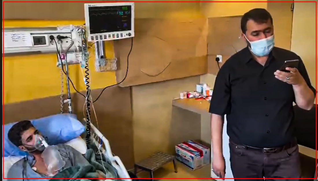 بعد تعذر علاجه في العراق.. ممثل المرجع السيستاني يتصل بعائلة شاب يعاني من تليف في الرئة ويساهم بصرف (20,000) دولار وتسهيل سفرهم الى الهند