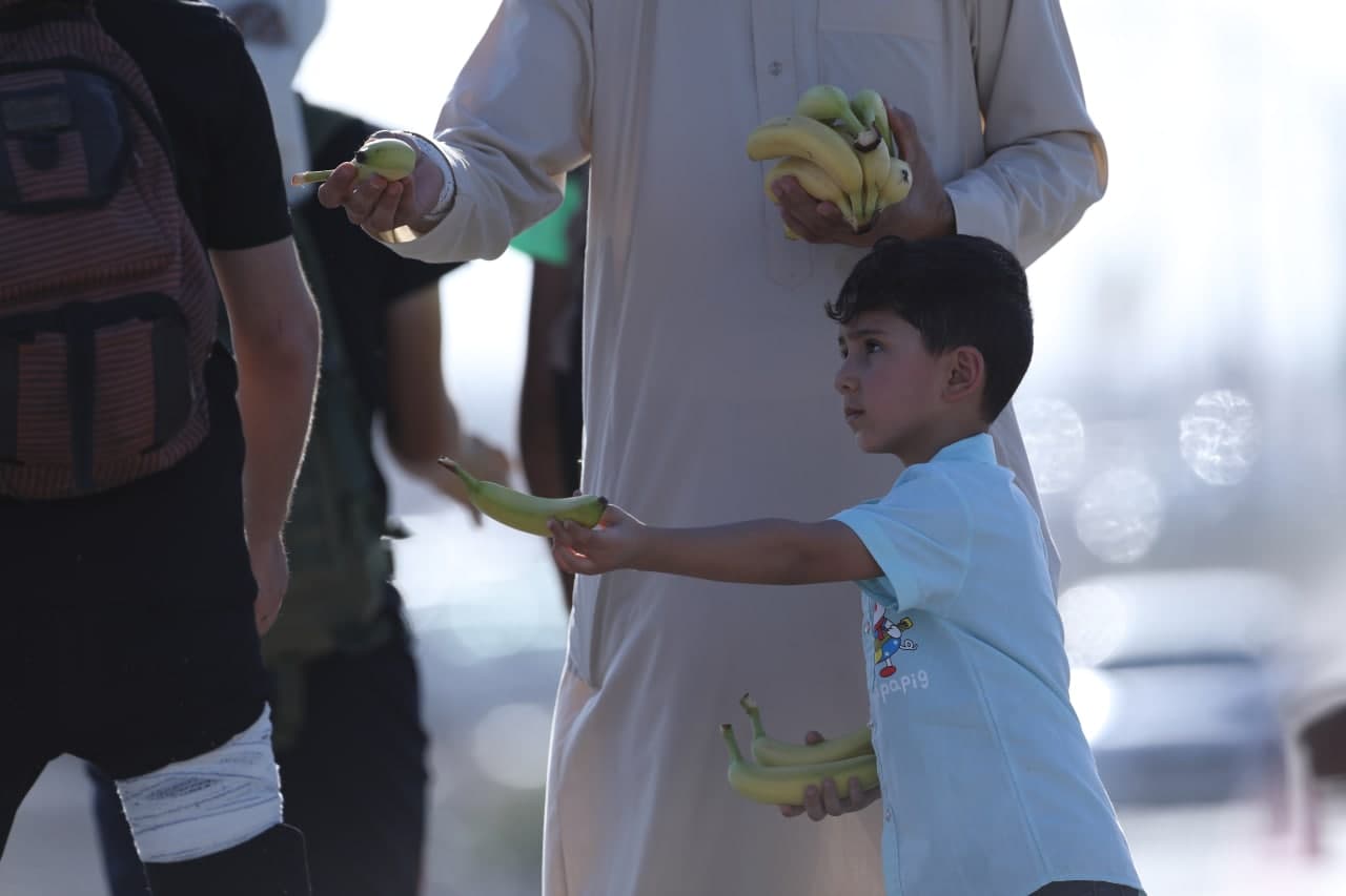 شاهد بالصور.. "بذرة فداء" في الطريق الى كربلاء