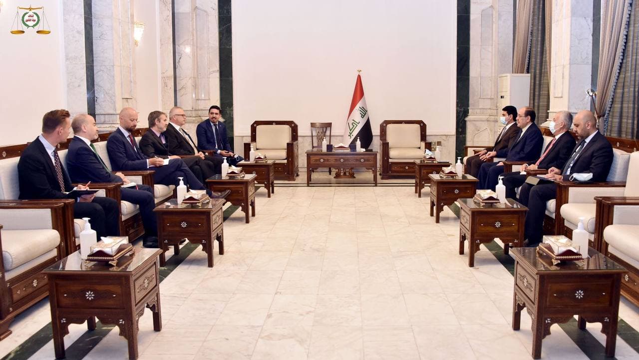 المالكي وسفراء الدول الاسكندنافية يبحثون ملفات الانتخابات والطاقة والوجود الأجنبي