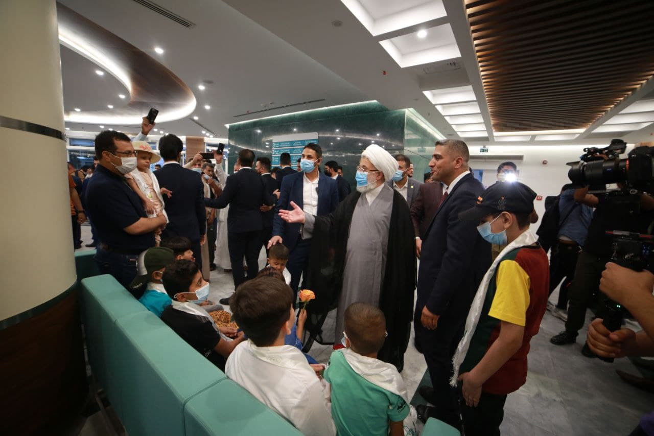 بالفيديو.. العتبة الحسينية تعلن عن علاج اطفال مرضى السرطان مجاناً