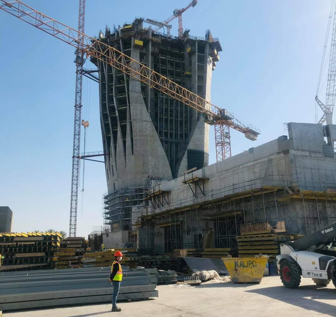 بناية البنك المركزي العراقي الجديدة .. ماذا تعرف عنها ؟ .. شاهدها من الجو (فيديو)